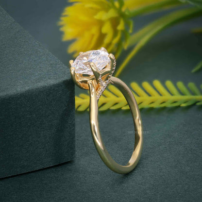 lab grown diamond ring