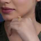 Pear Cut Lab Grown Engagement Ring With Matching Bridal Ring Set - JBR Jeweler