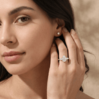 Timeless cathedral pear diamond ring for anniversary gift