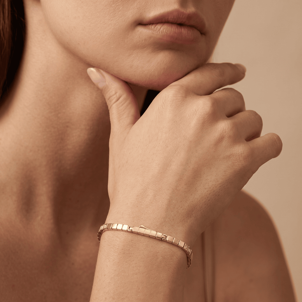 Delicate diamond bracelet for her