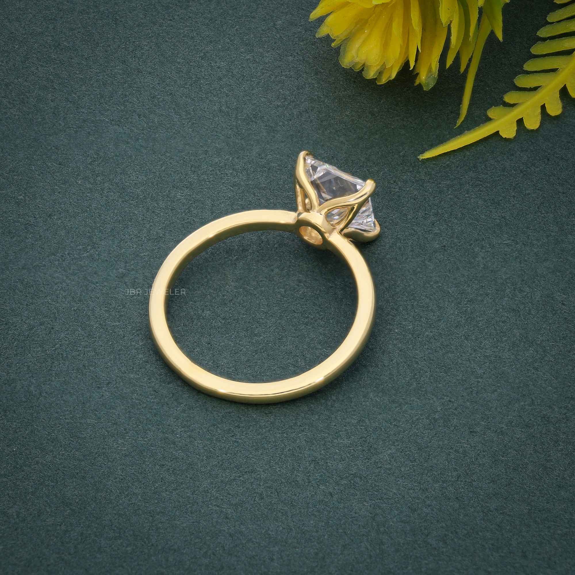 Petal Princess Moissanite Diamond Engagement Ring - JBR Jeweler