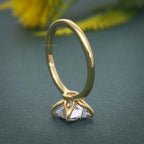 Petal Princess Moissanite Diamond Engagement Ring - JBR Jeweler