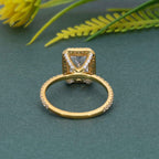 Radiant Cut Halo Lab Grown Diamond Engagement Ring - JBR Jeweler