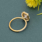 Radiant Cut Halo Lab Grown Diamond Engagement Ring - JBR Jeweler
