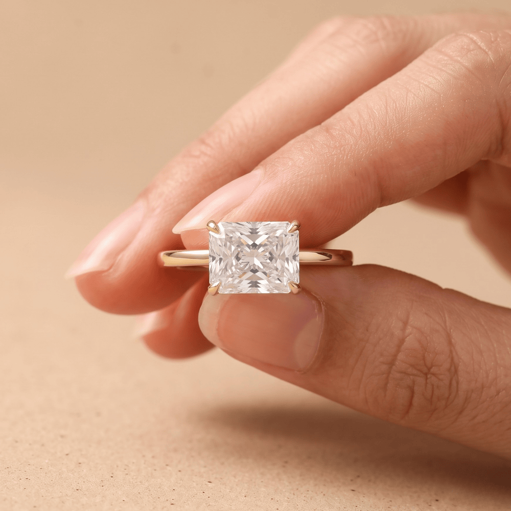 East West Bridal Ring Anniversary Gift 