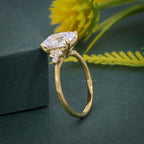 Muse Radiant Cut Lab grown Diamond Engagement Ring - JBR Jeweler