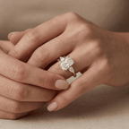 Lab Grown Radiant Diamond Ring for Anniversary Gift