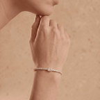 Luxury lab grown diamond bracelet