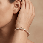Brilliant lab grown diamond tennis jewelry