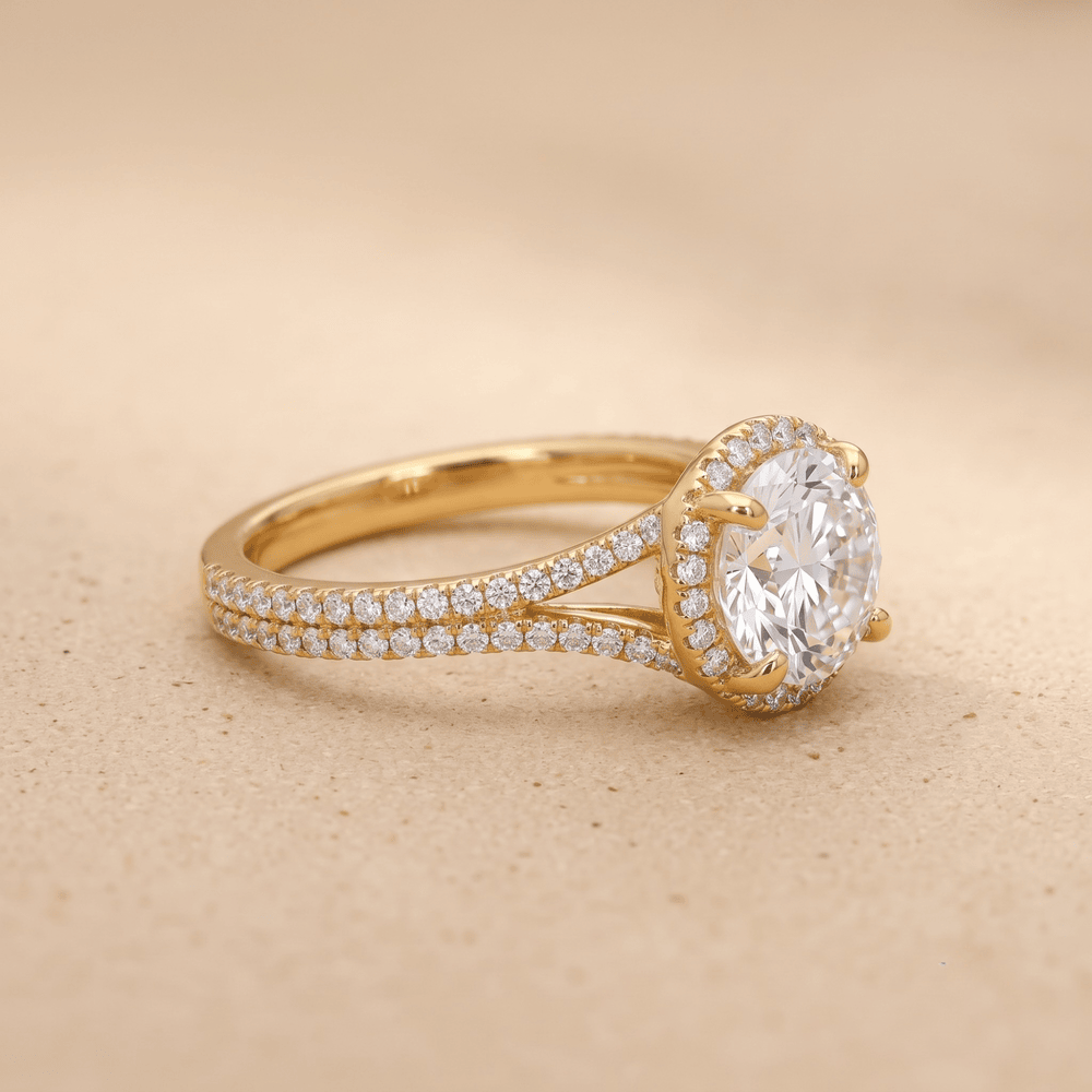 14k-gold-bridal-ring-round-lab-diamond-side-angle