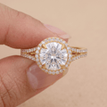round-lab-diamond-bridal-ring-14k-gold-on-hand