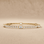 lab grown diamond tennis bracelet