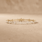 Sterling silver tennis bracelet