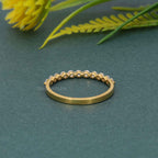 Shared Prong Moissanite Diamond Wedding Ring - JBR Jeweler