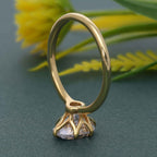 Six Prong Oval Cut Moissanite Solitaire Engagement Ring - JBR Jeweler