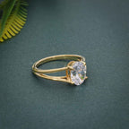 Split Shank Oval Cut Lab Grown Diamond Solitaire Ring - JBR Jeweler