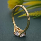 Revealed Oval Lab Grown Diamond Engagement Ring - JBR Jeweler