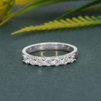 Trellis Seven Stone Moissanite Diamond Ring - JBR Jeweler