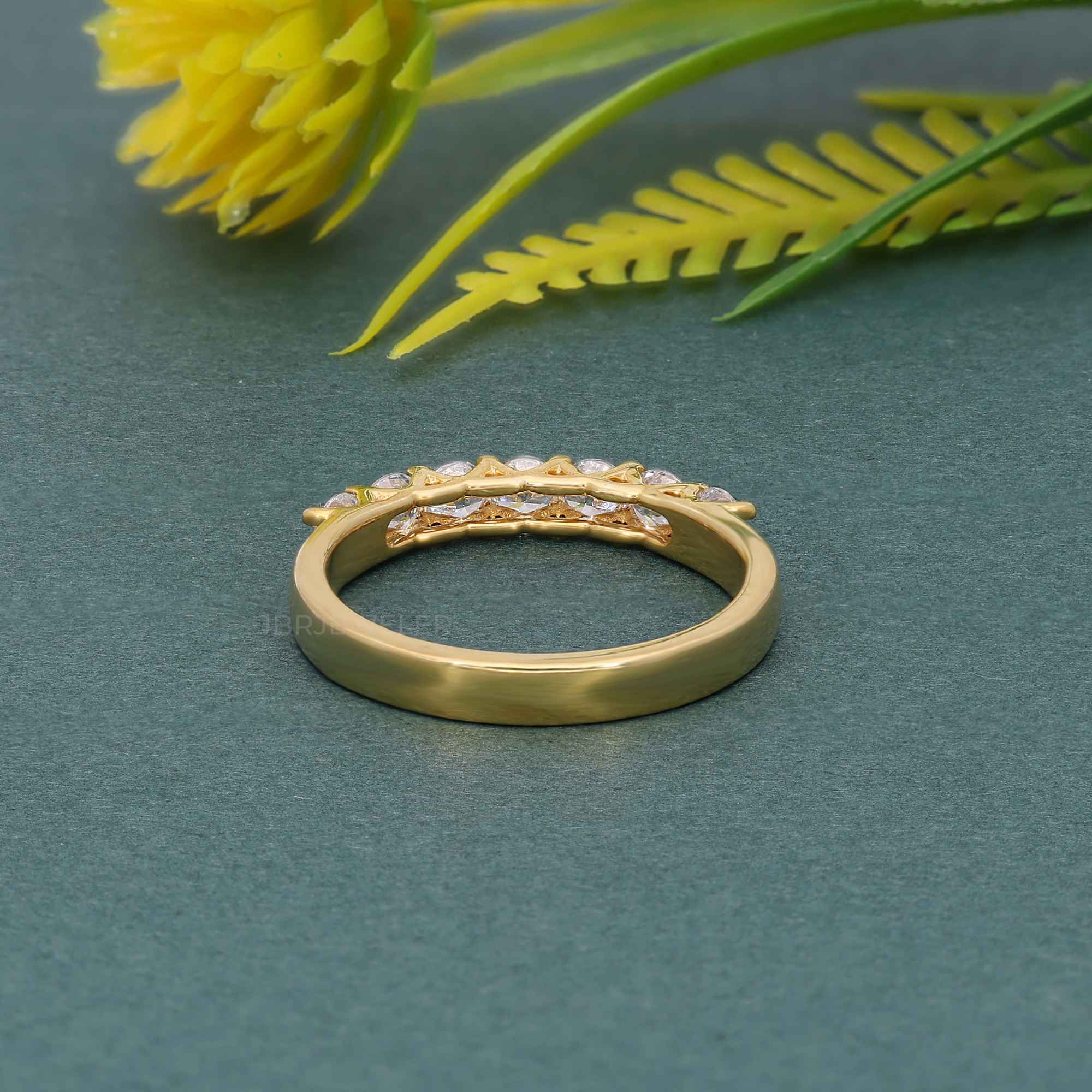 Trellis Seven Stone Lab Grown Diamond Ring - JBR Jeweler