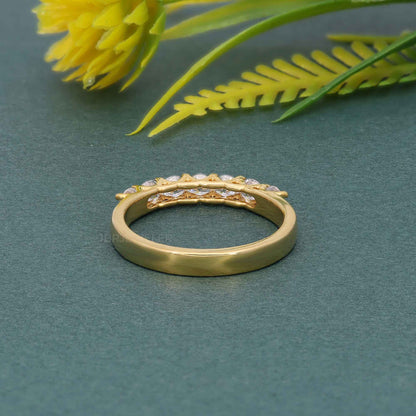 Trellis Seven Stone Lab Grown Diamond Ring