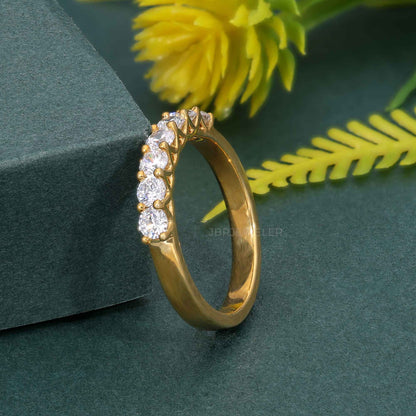 Trellis Seven Stone Lab Grown Diamond Ring