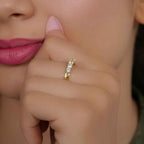 Trellis Seven Stone Moissanite Diamond Ring - JBR Jeweler