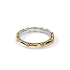 Two Tone Braided Vintage Wedding Band - JBR Jeweler