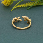 Vine Open Moissanite Diamond Wedding Band - JBR Jeweler