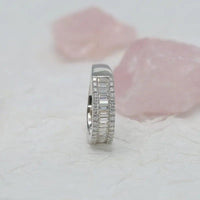 Baguette Cut Moissanite Wedding Ring For Women - JBR Jeweler