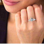 Cluster Sterling Silver Claddagh Ring - JBR Jeweler