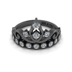 Dainty Princess Crown S925 Tiara Ring - JBR Jeweler