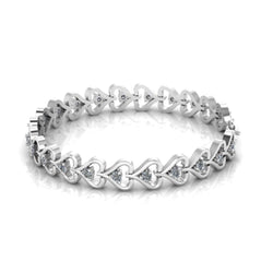 Delicate Heart Shape Classic Women’s Bracelate - JBR Jeweler