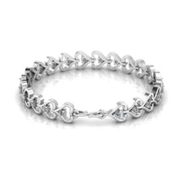 Delicate Heart Shape Classic Women’s Bracelate - JBR Jeweler