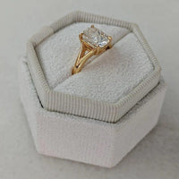 Elongated Cushion Cut Lab-Grown Diamond Engagement Ring - JBR Jeweler