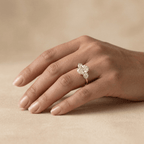 Fine jewelry promise ring for her