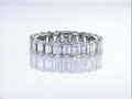 Emerald Cut Full Eternity Lab-Grown Diamond Wedding Ring - JBR Jeweler