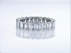 Emerald Cut Full Eternity Lab-Grown Diamond Wedding Ring - JBR Jeweler