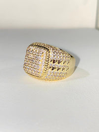 Full Ice out Moissanite Diamond Real VVS Men's Custom Hip Hop Designer Big Ring - JBR Jeweler