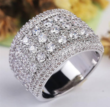 Full Iced Out Moissanite Custom Men's Spinning band Party Rings,Hiphop Jewelry - JBR Jeweler