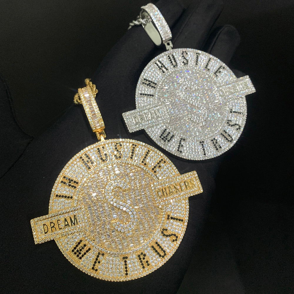 iced out pendant