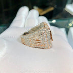 Custom Men's VVS Moissanite Bling Diamond Iced Out Rings - JBR Jeweler