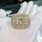 Custom Men's VVS Moissanite Bling Diamond Iced Out Rings - JBR Jeweler