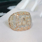 Custom Men's VVS Moissanite Bling Diamond Iced Out Rings - JBR Jeweler