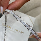 14k Gold Marquise and Pear Cut Lab Grown Diamond, Elegant Tennis Necklace for Women - JBR Jeweler