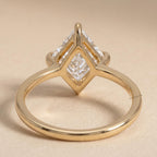 Unique diamond engagement ring design