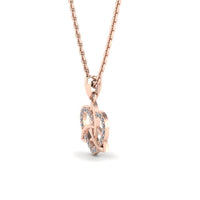 JBR Amore Intertwined Heart Sterling Silver Necklace - JBR Jeweler