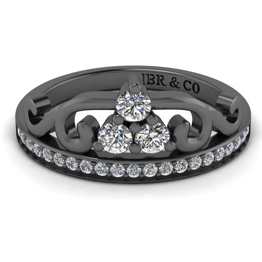 JBR Arrow Style Tiara Sterling Silver Ring - JBR Jeweler