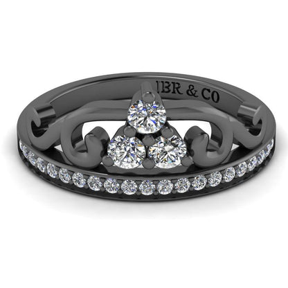 JBR Arrow Style Tiara Sterling Silver Ring - JBR Jeweler