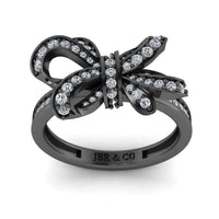 JBR Bowknot Style Sterling Silver Cocktail Ring - JBR Jeweler