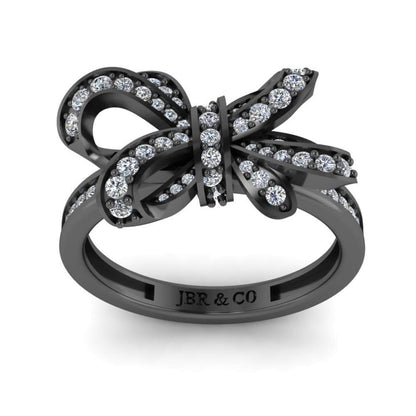 JBR Bowknot Style Sterling Silver Cocktail Ring - JBR Jeweler